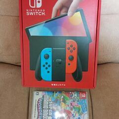 任天堂 #Switch 有機 未使用　1年保証付