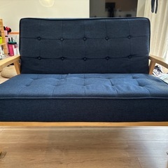 二人がけソファ　ニトリの画像