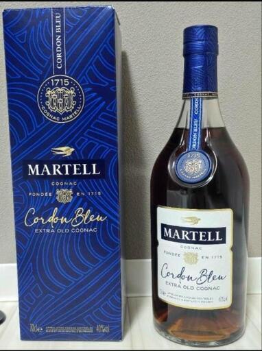 (箱付き)MARTELL Cordon Bleu 1715 コニャック 未開封