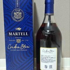 (箱付き)MARTELL Cordon Bleu 1715 コニャック 未開封 箱付き)MARTELL Cordon Bleu 1715 コニャック 未開封