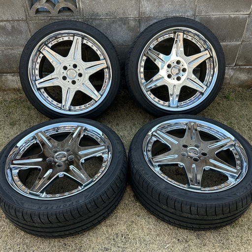 ワーク　LS406 タイヤ付ホイール　4本セット