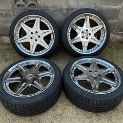 ワーク　LS406 タイヤ付ホイール　4本セット