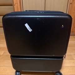 ジャンク品　ace. スーツケース　黒　