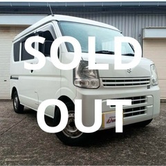 エブリィバン 77000km・ワンオーナー・5MT・4WD・エア...