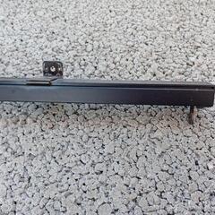 屋外用カーテンレール黒の画像