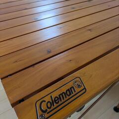 Coleman ナチュラルウッドロールテーブルクラシック 110 の画像