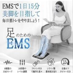【新品未開封】シリコン製フットマット★リラックス 足裏 EMS 足 リモコン付き 脚専用の画像