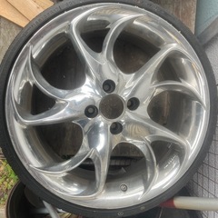 メッキホイールの画像
