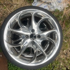 メッキホイールの画像