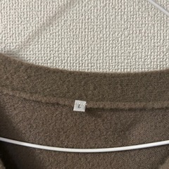 ブラウン カーディガンの画像
