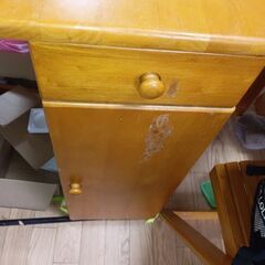 収納付きダイニングテーブル