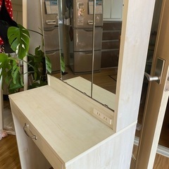 【お受取りの方決まりました】ドレッサー（椅子なし）