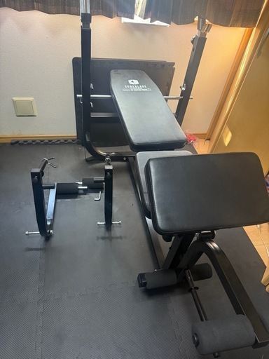 おまけ付き美品】基本引き取りのみトレーニングベンチとエアロ