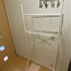 かかっている洗濯バサミもつけます　そのままでお渡し分解不可　洗濯...