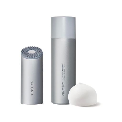 【新品】SALONIA 洗顔ブラシと泡立て器セット