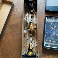 端午の節句飾り　陣羽織　武者人形の画像