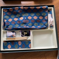 端午の節句飾り　陣羽織　武者人形の画像