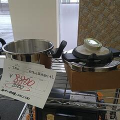 未使用品　T−faL 　圧力鍋４L