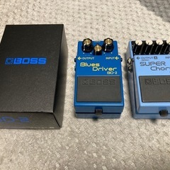 （今週末限定）BOSS BD-2美品と古いCH-1のセット