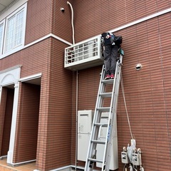家電の設置の画像