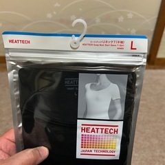 ユニクロ ヒートテック  UネックT 半袖の画像