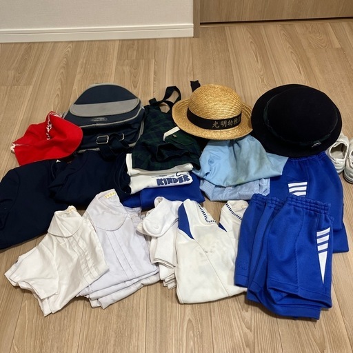 光明幼稚園　入園グッズ　制服一式　体操服