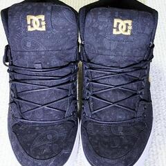 【中古美品】【DC】【ハイカット】【スニーカー】【黒】【28.0...