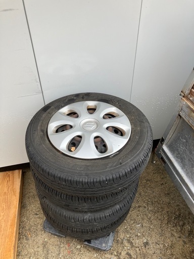 スズキタイヤホイル付き4本セット
