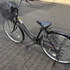 自転車　26インチ　黒の画像