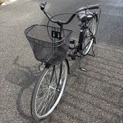 自転車　26インチ　黒の画像