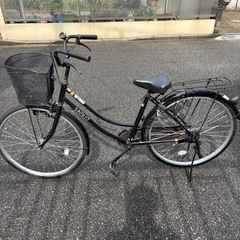 自転車　26インチ　黒