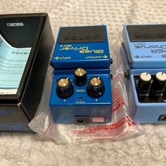 （今週末限定）BOSS BD-2美品と古いCH-1のセットの画像