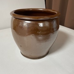 丸かめ かめ 陶器 甕 壺 保存容器 漬物容器 花器 壷 飲食物...