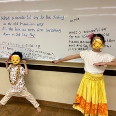 光が丘 子供フラダンス　5月22日、6月5日、19日(木） 2025年　500円体験レッスンの画像