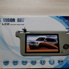 最最終値下げ　早いものがち　SUN VISOR SETバイザーモニター