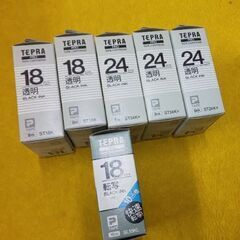 テプラテープ　各サイズ有りの画像