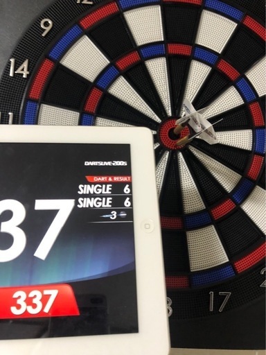 DARTSLIVEホームースタンド付きー