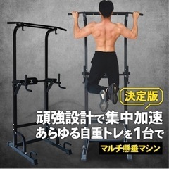 決定しました　懸垂機の画像