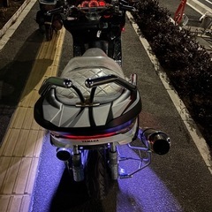 フルカスタム　白マジェ　エアロ　カチ上げマフラー　LEDカスタム　即乗り可❗️の画像