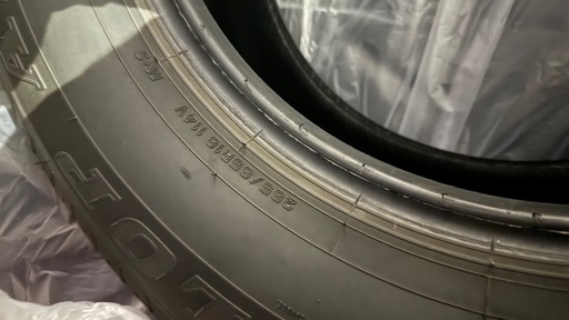 ランクル　265 65 18 夏タイヤ