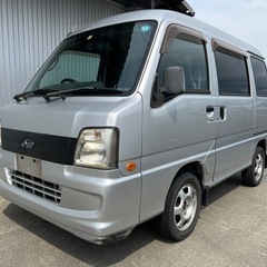サンバーバン AT 2WD エアコンパワステパワーウィンドウ　キーレス