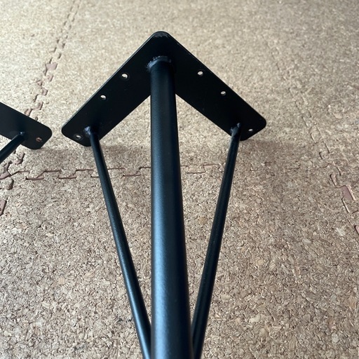 アイアンレッグ　69センチ　DIY アジャスター　テーブル脚