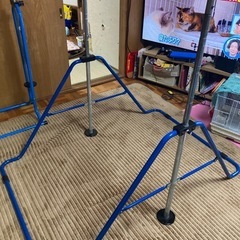 決まりました   折りたたみ式鉄棒