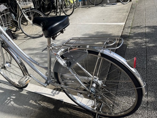 【完売御礼】【大人用】整備済 ブリヂストン 27型内装3段ギア シングルスター 中古自転車 銀色 <自転車のオオムラ 静岡店>