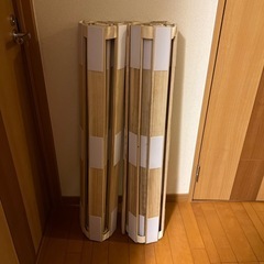 シングルサイズ　ベッドスノコ2個　