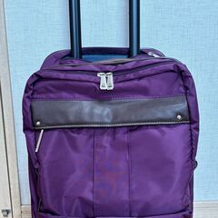 ベネトン　布製キャリーバッグ　機内持ち込み可　おまけ・雨用カバー