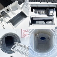 全国最安🉐2021年購入　Panasonicドラム式洗濯機NA-VG750 CUBLE 配達無料🚚の画像