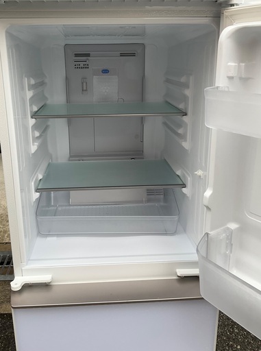 ☆ジモティー割あり☆ｼｬ-ﾌﾟ/2ﾄﾞｱ冷蔵庫/2018/クリ-ニング済み/HG-4217