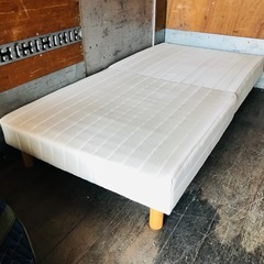 ⭐️新生活応援⭐️脚付きマットレスベッド　折りたたみ