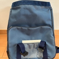お話し中ですランリック紺色used 軽い　ランドセル の画像